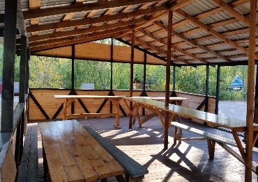 сдается беседка для корпоратива 70 человек